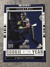 2021 Contenders Dwayne Eskridge Rookie Of The Year ROY-DES - Seahawks 🔥