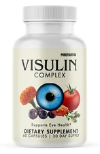 Visulin Vision Complex Natural Formula for Vision Wellness - Supplement 60 Caps