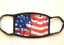 American Flag FACE MASK Reusable Washable Unisex Face Cover USA Seller