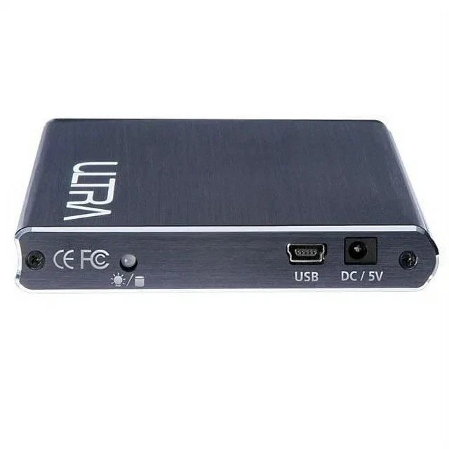 Ultra Brushed Aluminum Hard Drive Enclosure 2.5” SATA to USB 2.0 ULT40243 - Image 4 of 4