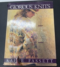 Glorious Knits :35 Designs for Sweaters, Dresses. Vests and Shawls by Kaffe