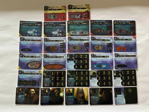 Wizkids Pirates CSG - Cursed Lot, ships and crew - Unpunched
