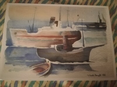 Postcard CARNIVAL VIAREGGIO watercolor Uberto Bonetti postcard sacred heart