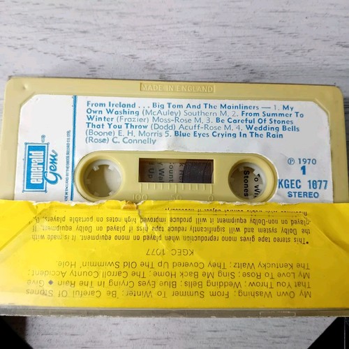 BIG TOM & THE MAINLINERS FROM IRELAND CASSETTE TAPE ALBUM - RARE RETRO - Picture 2 of 3