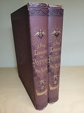 A New Library Of Poetry And Song William Cullen Bryant 1877 Set BEAUTIFUL!!!