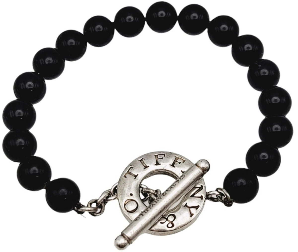 Tiffany on sale black bracelet