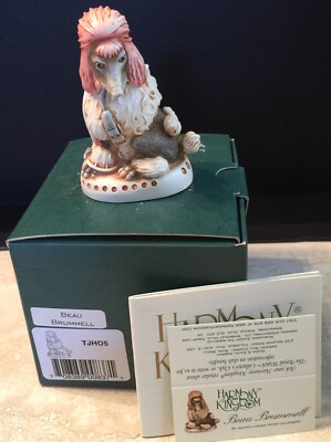 Harmony Kingdom ~BEAU BRUMMELL~ Poodle Dog ~UK Made~ Box Figurine~NIB~V1