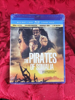 PIRATES OF SOMALIA (2017) Bryan Buckley, Evan Peters, Al Pacino, Blu-Ray + DVD