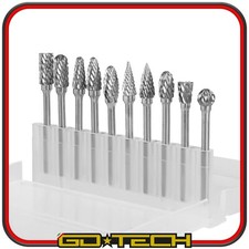 Set 10 Punte A Corona TCT Per Metallo - Taglierina Fori Con Denti Carburo Di Tungsteno