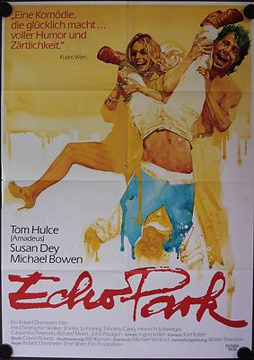Echo Park Kinoposter A1 Susan Dey, Tom Hulce, Michael Bowen, Christopher Walker,