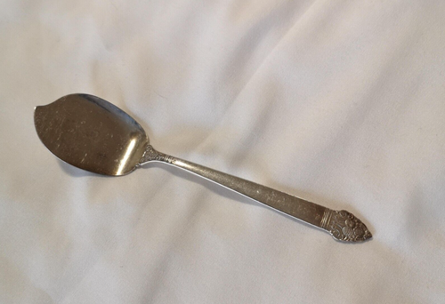 Solid Jelly Server King Cedric Silverplate Community Oneida 1933 Antique - Picture 1 of 7