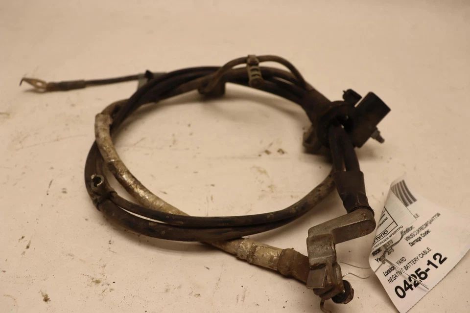 Chevy Silverado 1500 2014-2016 5,3 L negativo menos batería cable OEM Foto 3 de 4