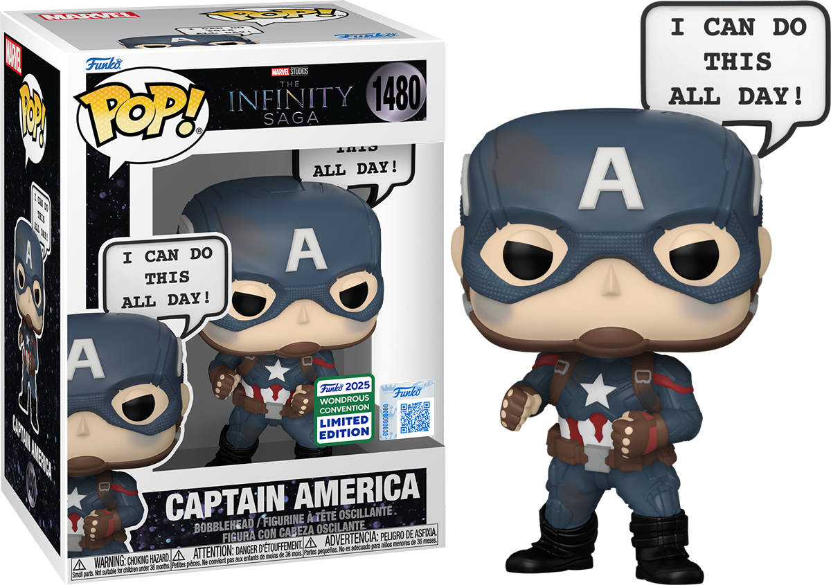 FUNKO POP！　MARVEL THOR CAPTAINAMERICA Funko POP! 4 Pack Captain America & Iron Man & Hulk & Thor