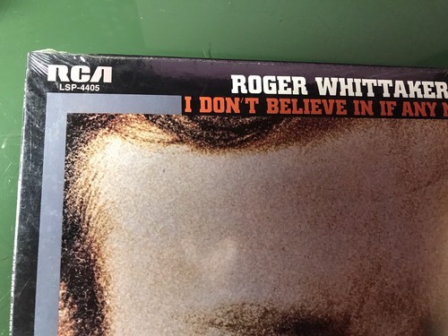 SEALED 1974 Roger Whittaker "I Don't Believe In If AnyMore" RCA Record LSP-4405 - Picture 2 of 9