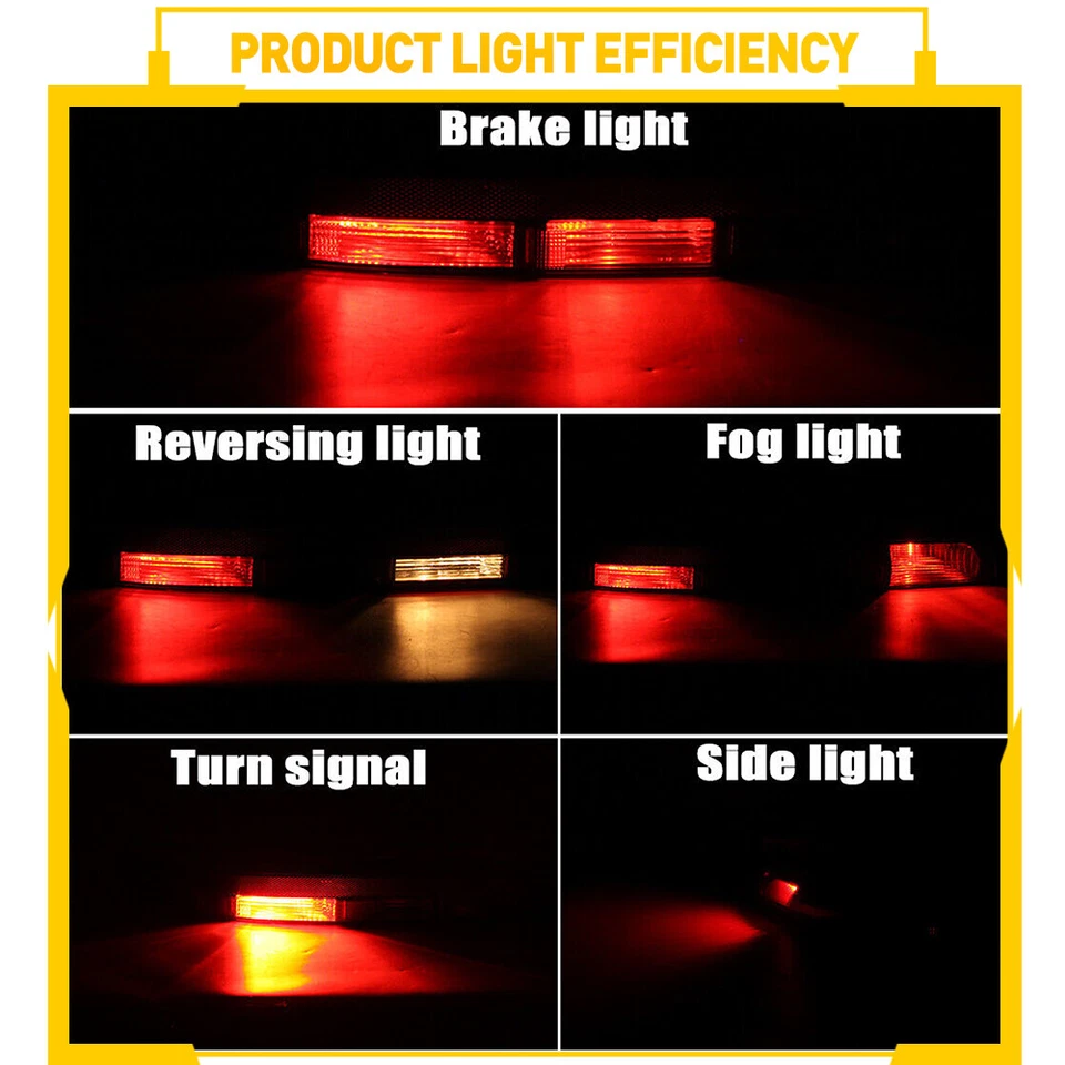 适用于奥迪 Q7 2016 2017 2018 2019 LH 后保险杠停止灯反射器 — 第 2/4 张图片