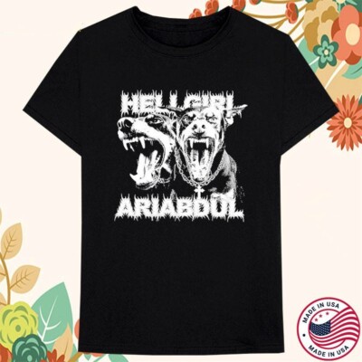 Ari Abdul Music Star Heavy Cotton Black All Size T Shirt For Men UR315