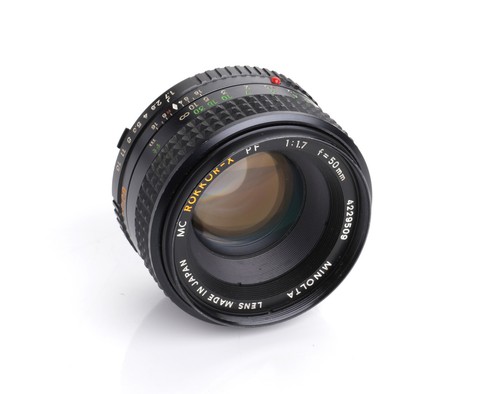 Tested Serviced Minolta MC 50mm f1.7Rokkor-X PF Lens very nice LOOK - Picture 13 of 15