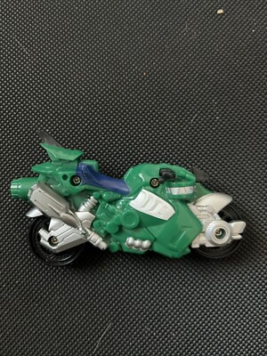 Green Motor Cycle Motorcycle - Bandai Toy Collector Item