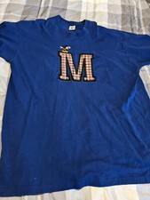 Mickey Mouse Letter M Vtg TShirt Tubular Single Stitch Size XXXL Made in USA