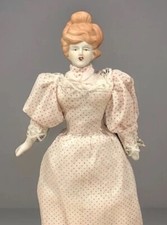 Porcelain Doll Head Hands Feet Doll Vintage 16