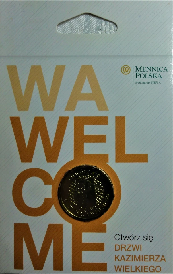 Polen /Poland: TOKEN / Medaille: WAWELCOME: Wawel - Z Polski Rodem /SMOK, Typ II - Bild 3 von 4