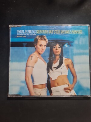 Melanie C Featuring Lisa 'Left Eye' Lopes   Never Be The Same Again CD Single
