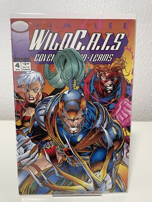 Jim Lee Wild C.A.T.S #4 image Comics US Comic Heft bagged and Boarded
