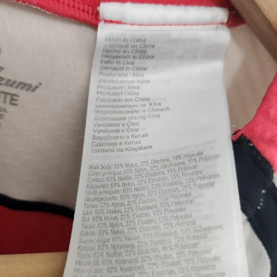 Camiseta sin mangas de ciclismo PEARL IZUMI Elite para mujer rosa y blanco 1/2 cremallera talla M Foto 4 de 4