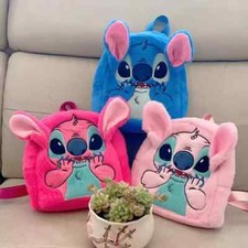 Stitch &Lilo Plüsch neue Cartoon Kindergarten Rucksack Mode 3D  Unixes Rucksack