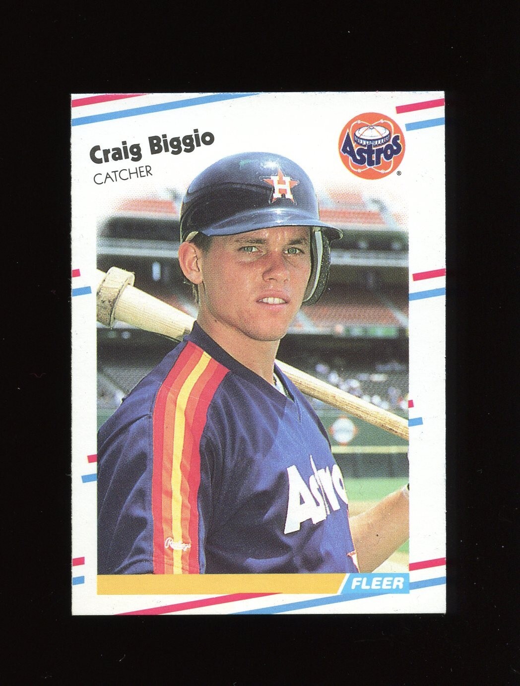 1988 Fleer Update Craig Biggio #U-89 Sports Card