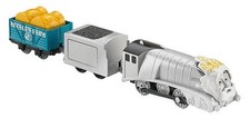 Image of Fisher Price Trackmaster Thomas & Friends Snowy Spencer Motorized Train NIB