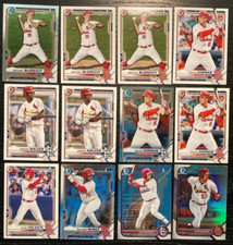Bowman, Topps - Jordan Walker, Paul Goldschmidt, Nolan Gorman  & more –Cardinals