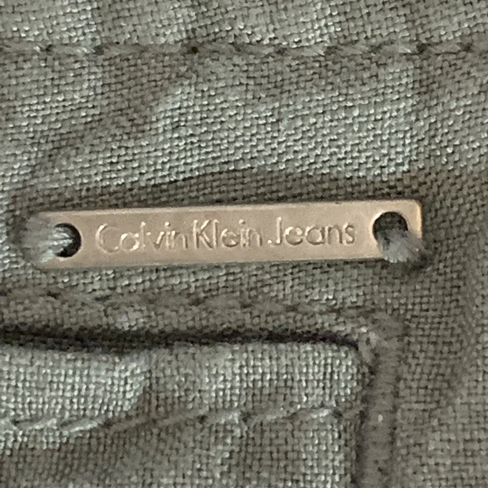 Pantalones Cortos Calvin Klein Jeans Mezcla Lino Para Mujer Talla 2 Oliva Usados Foto 4 de 4