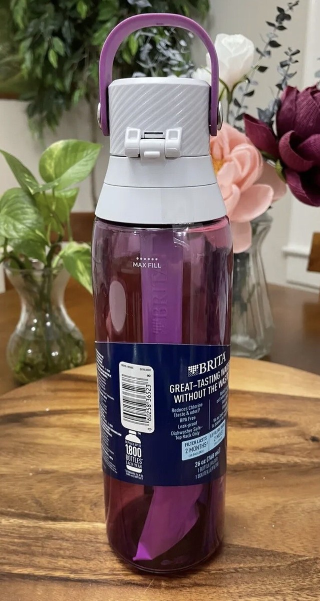 Brita Bouteille Filtrante en Plastique, 36 Onces, Ciel Nocturne, 1 Unité