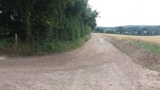 Photo 6x4 Byway heading to Tunworth Road Bidden From Five Lanes End the b c2019
