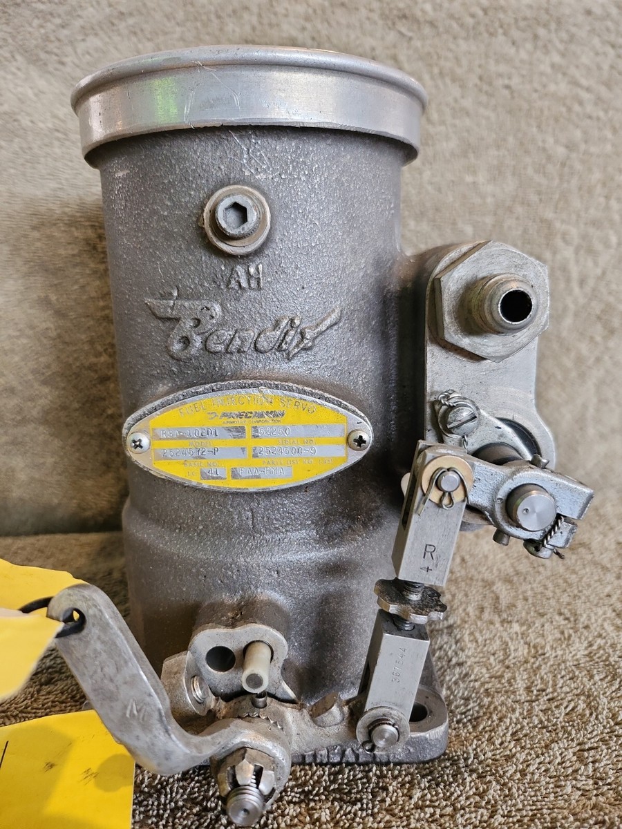 Bendix Fuel Injection Servo Model # RSA-10ED1 P/N 61-2524500-9 BIN