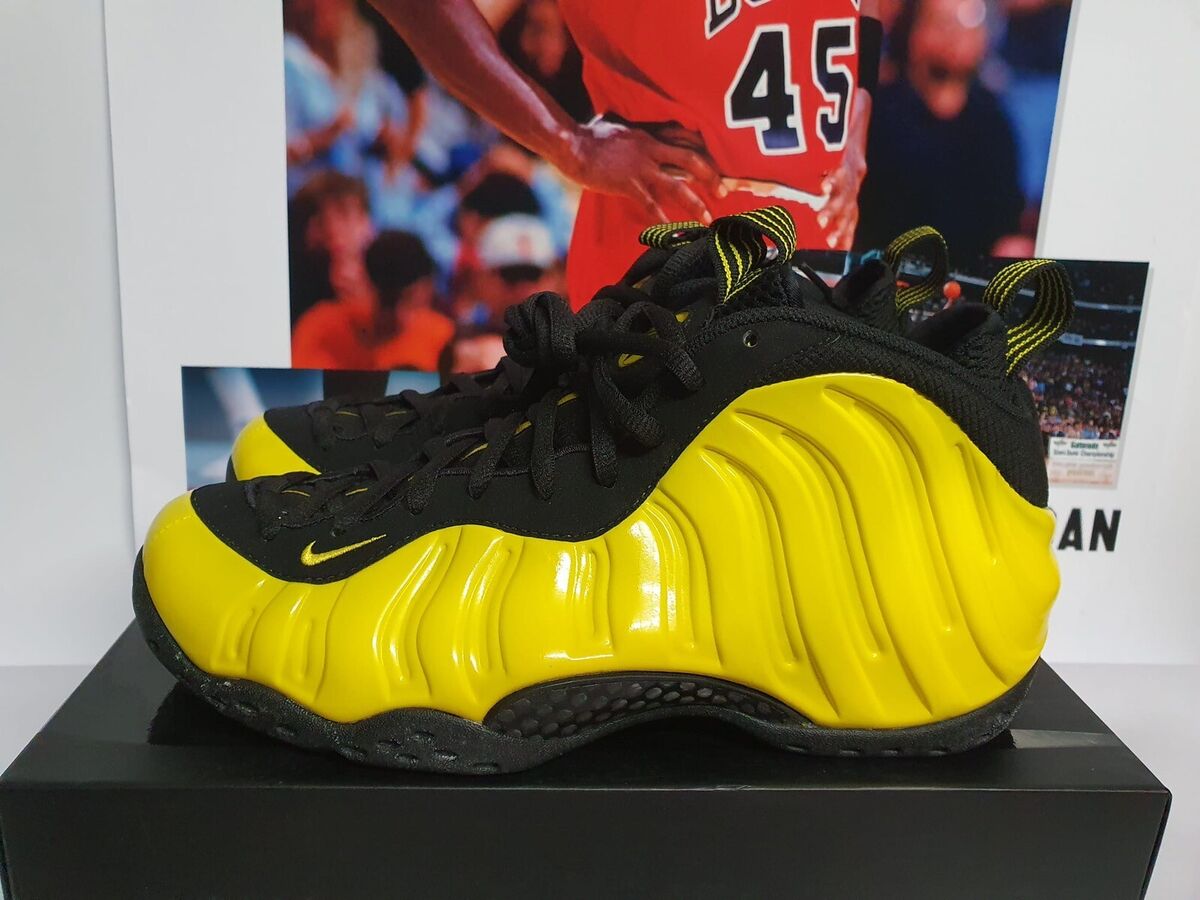 Nike AIR FOAMPOSITE ONE WU TANG Yellow Black Men's UK 8 EUR Nike AIR FOAMPOSITE ONE WU TANG Yellow Black Men's UK 8 EUR