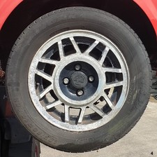 VW GOLF MK1 14" Genuine VW "AVUS" Single Alloy Wheel 4x100 6Jx14 ET38