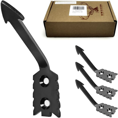 #ad European Deer Skull Mount Hanger Bracket Euro Mount Head Display Hook $9.32