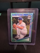 2025 Panini Donruss Optic Rated Prospects Trey Yesavage #163 Circles Prizm RC