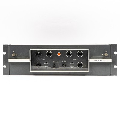 1960s Gates FM Top-Level Stereo Hard Limiter / Clipper Rare Germanium Processor