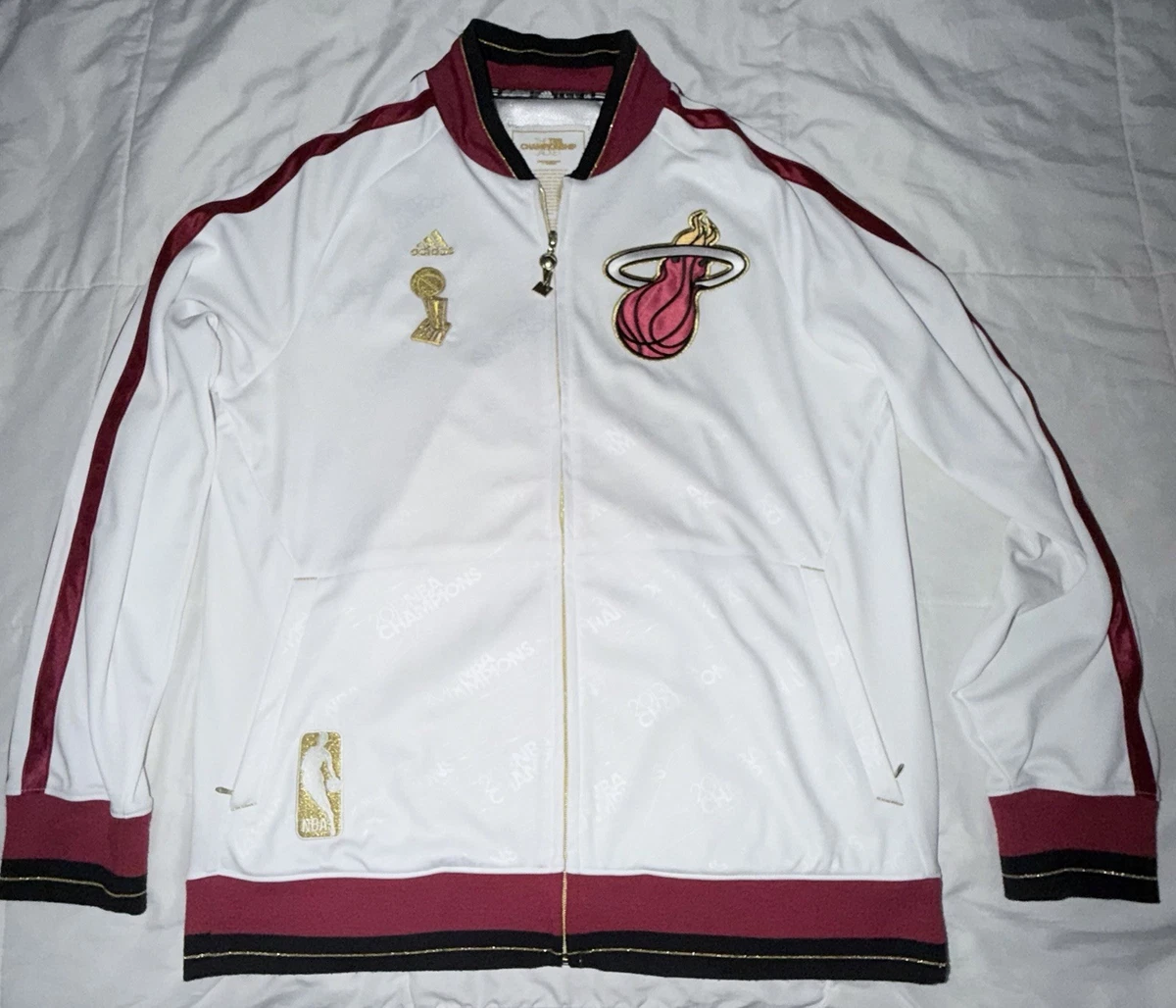 Miami Heat White NBA Jackets for sale | eBay