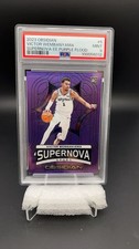 2023 Panini Obsidian Victor Wembanyama RC SUPERNOVA Purple /49 PSA 9 #19348 AL