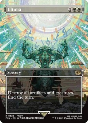 Ultima (Borderless) -Foil Near Mint MTG Universes Beyond: FINAL FANTASY