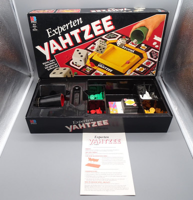 MB Experten Yahtzee Brettspiel Gesellschaftsspiel | Sehr gut | - Top! 1992