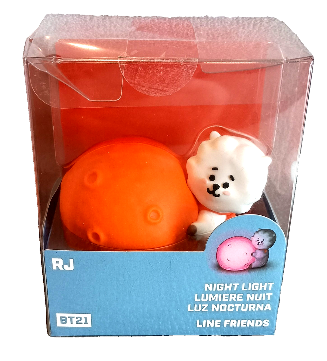 MINISO BT21 Line Friends BTS K-pop RJ Alpaca LED Night Light New