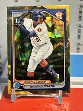 2024 Bowman Chrome Sapphire Edition #BCP-208 Waner Luciano Prospects Gold #/50
