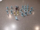 VINTAGE MARX CIVIL WAR BLUE & GRAY PLAYSET UNION SOLDIERS W/LINCOLN & GRANT