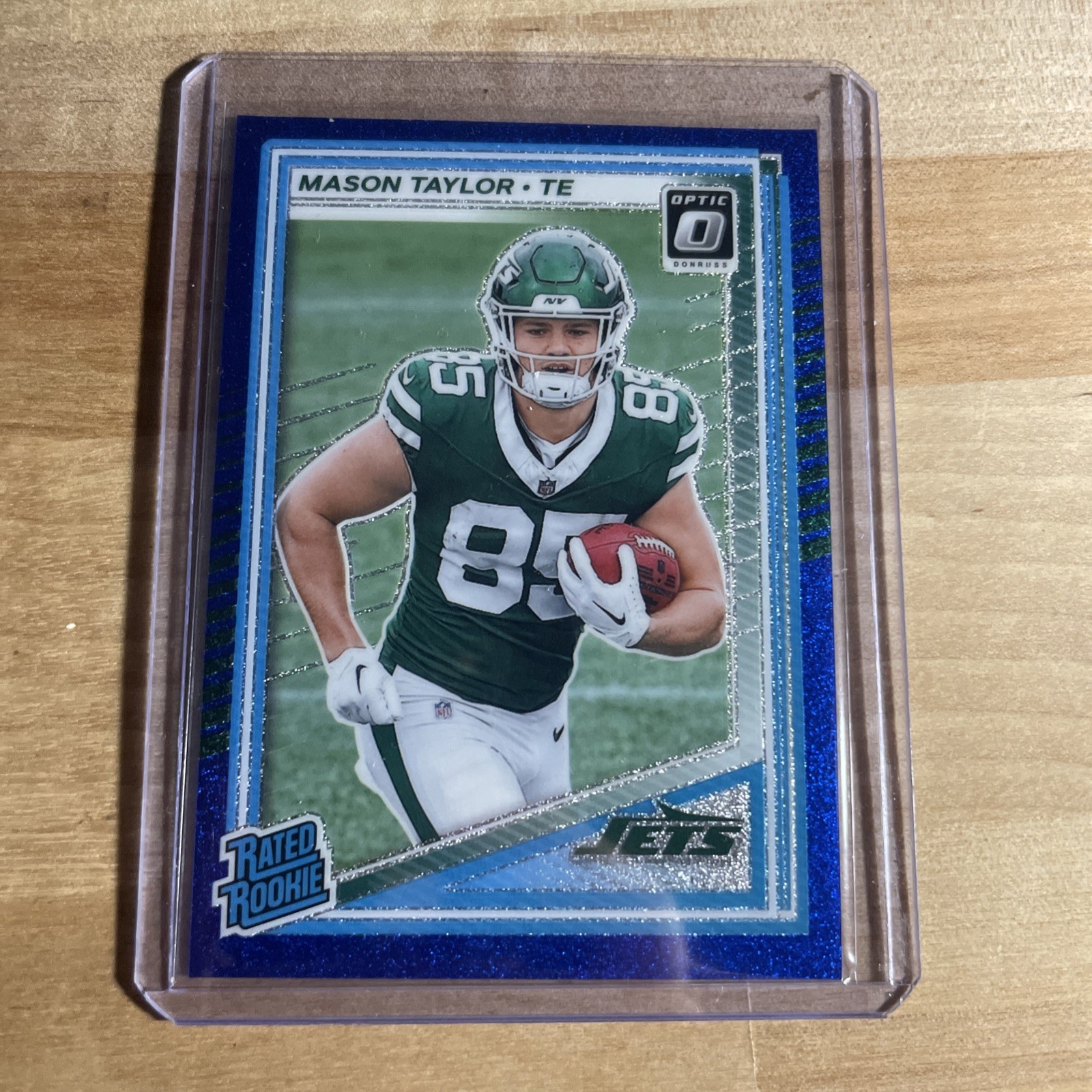 2025 Panini Donruss Optic - Rated Rookie Mason Taylor #274 Blue Glitter (RC)