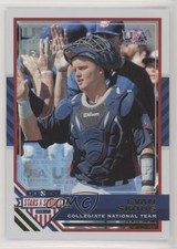 2017 USA Baseball Stars & Stripes Longevity Gold Team Logo 8/25 Evan Skoug 0pm